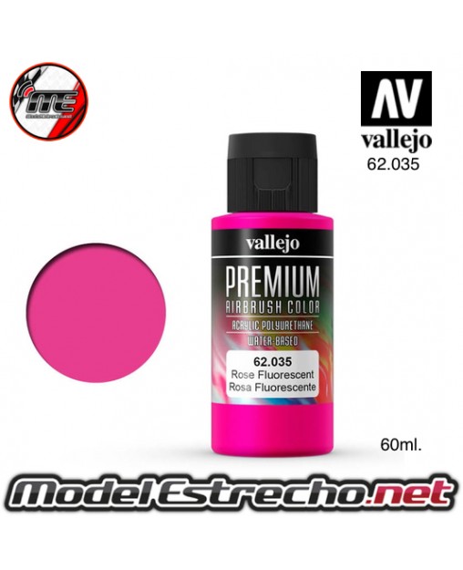 VALLEJO PREMIUM ROSA FLUO 60ML 035 62035