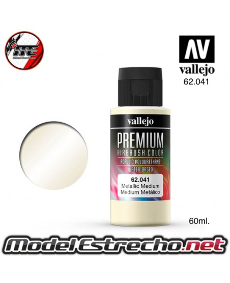 VALLEJO PREMIUM MEDIUM METALICO 60ML 041 62041