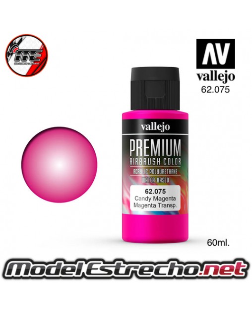 VALLEJO PREMIUM MAGENTA CANDY 60ML 075 62075