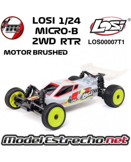 LOSI 1/24 MICRO-B 2WD BUGGY RTR BLANCO