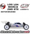 LOSI 1/24 MICRO-B 2WD BUGGY RTR GRIS LOS00007T2