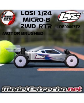 LOSI 1/24 MICRO-B 2WD BUGGY RTR GRIS LOS00007T2
