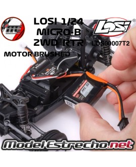 LOSI 1/24 MICRO-B 2WD BUGGY RTR GRIS LOS00007T2
