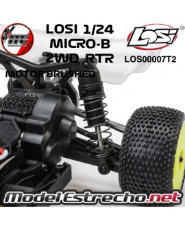LOSI 1/24 MICRO-B 2WD BUGGY RTR GRIS LOS00007T2