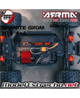 ARRMA 1/18 GRANITE GROM 4WD MT RTR AZUL ARA2102T1