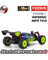 KYOSHO MINI-Z MB010 READYSET 4WD INFERNO MP9 TKI3 AZUL/AMARILLO K.32093BLY