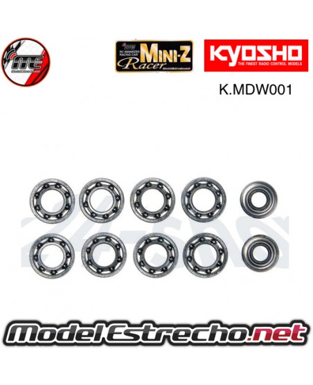 RODAMIENTOS A BOLAS MINI-Z (KIT)