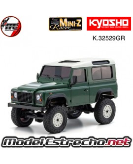 KYOSHO MINI-Z 4x4 MX-01 LAND ROVER DEFENDER 90 CONISTON GREEN (KT531P) K.32529GR