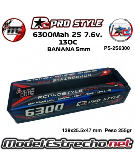 copy of BATERIA Lipo Rc PROSTYLE 5800MAH 4S 14.8v. 120C
