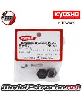 HEXAGONOS DE RUEDA KYOSHO INFERNO MP9 - MP10 IFW625