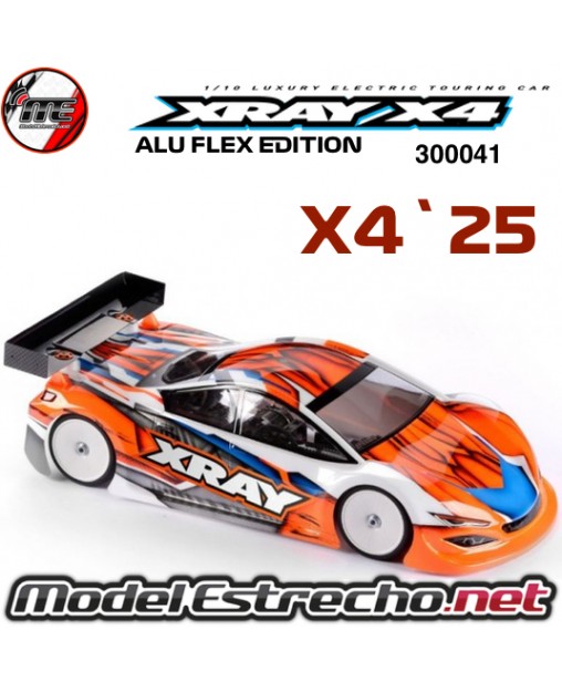 XRAY X4,25 ALUMINIO EDITION 1/10 ELECTRIC TC