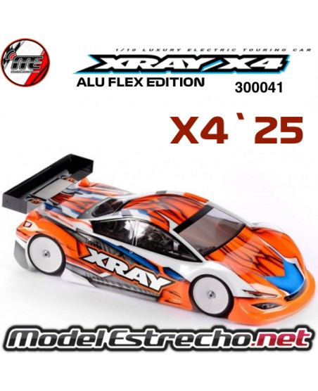 XRAY X4,25 ALUMINIO EDITION 1/10 ELECTRIC TC