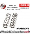 KYOSHO MUELLES TRASERO GRIS BIG BORE MP9