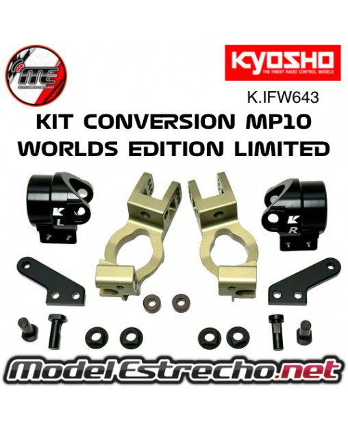 CONVERSION SET KYOSHO MP10 WORLDS EDITION LIMITED