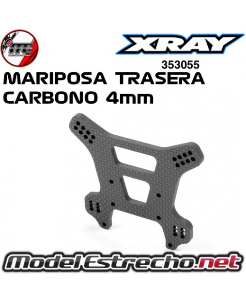 MARIPOSA TRASERA GRAPHITE XB8