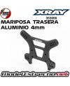 MARIPOSA TRASERA ALUMINIO 4mm XRAY XB8 353056