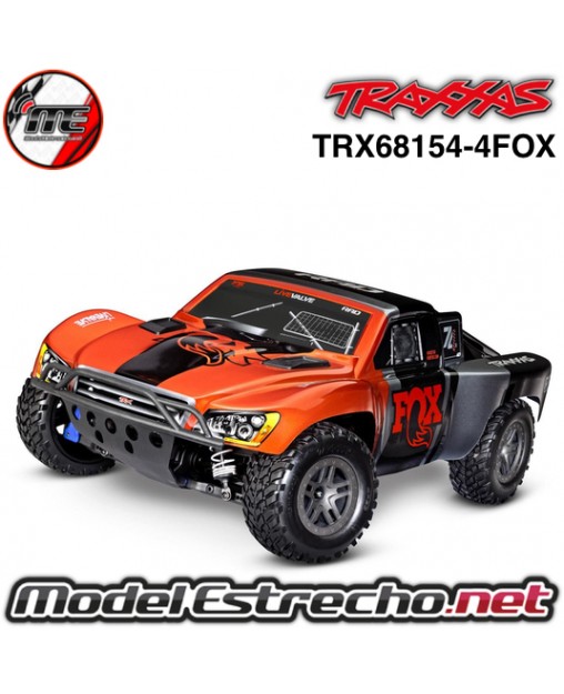 TRAXXAS SLASH 4x4 BL-2S BRUSHLESS 1/10 SCALE 4WD ELECTRIC SHORT COURSE TRUCK TQ 2.4Ghz FOX