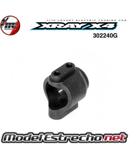 copy of X4A`23 GRAPHITE UPPE DECK SPLIT FRONT 2.0mm XRAY 301079