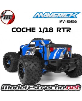 MAVERICK ATOM 1/18 4WD ELECTRI TRUCK AZUL