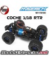 MAVERICK ATOM 1/18 4WD ELECTRI TRUCK AZUL