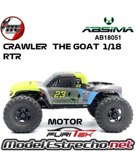 CRAWLER THE GOAT 1/18 BRUSHLESS PERFORMANCE LEMON GREEN RTR  AB18051