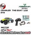 CRAWLER THE GOAT 1/18 BRUSHLESS PERFORMANCE LEMON GREEN RTR  AB18051