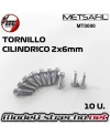 TORNILLOS CILINDRICO M2x6mm MT0000