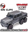TRAXXAS TRX-6 MERCEDES BENZ G63 AMG BODY 6X6 SILVER NUEVO SIN CLIPS TRX88296-4SLVR