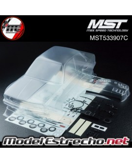 MST RMX 2.5 RWD 1/10 DRIFT ATR BRUSHLESS CARROCERIA E30RB BMW M3 CARROCERIA TRANSPARENTE MST533907C