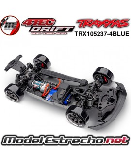COCHES TRAXXAS 4-TEC 2024 FORD MUSTANG DRIFT AZUL  TRX105237-4BLUE