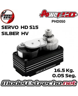 SERVO POWER HD S15 LOW PROFILE HV CNC BRUSHLESS 16.5Kg./0.05Sec  PHD050