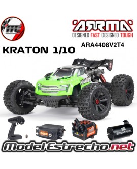 ARRMA KRATON V2 TRUGGY BRUSHLESS 4S 4WD 1/10 VERDE ARA4408V2T4