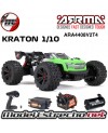 ARRMA KRATON V2 TRUGGY BRUSHLESS 4S 4WD 1/10 VERDE ARA4408V2T4