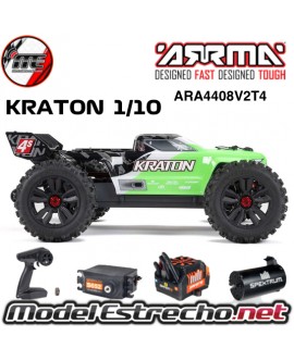 ARRMA KRATON V2 TRUGGY BRUSHLESS 4S 4WD 1/10 VERDE ARA4408V2T4