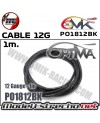 CABLE SILICONA ROJO 12AWG ( 50cm )