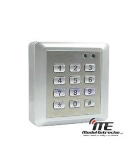  Lector RFID Access Controller Keypad Time Clock Negro