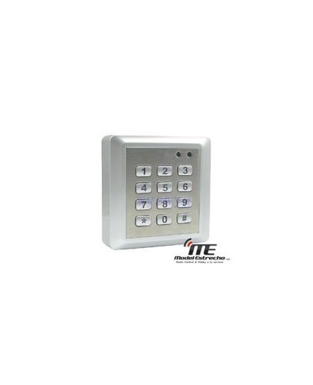  Lector RFID Access Controller Keypad Time Clock Negro