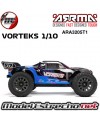 ARRMA 1/10 VORTEKS MEGA 550 2WD STADIUM TRUCK RTR AZUL