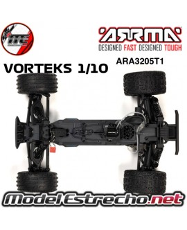 ARRMA 1/10 VORTEKS MEGA 550 2WD STADIUM TRUCK RTR AZUL
