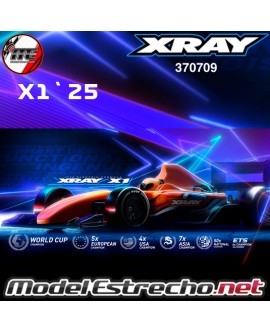 XRAY X1`25 - LUXURY 1/10 FORMULA 1 370709