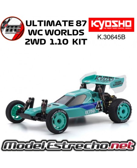 KYOSHO ULTIMA`87 WC WORLDS SPEC 2WD 1/10 KIT KA 20th ANIVERSARIO  K.30645B