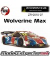 ZOORACING WOLVERINE MAX 0.7mm 1/10 TOURING CAR CLEAR 190mm ZR-0015-07