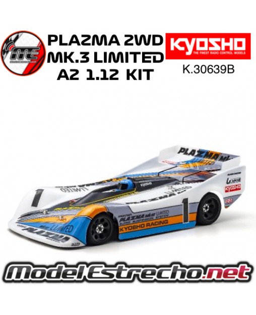 KYOSHO EP PLAZMA 2WD MK.3 LIMITED A2 1:12 KIT LEGENDARY SERIES EM 260 K.30639B