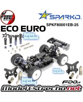 SPARKO F8 EURO 25 1/8 4WD ECO BUGGY SPKF80001EB-25