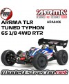 ARRMA TLR TUNED TYPHON 6S 1/8 4WD BLX BUGGY RTR