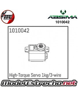 MICRO SERVO ABSIMA 1Kgr.
