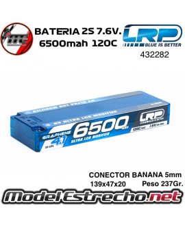 copy of BATERIA LRP SHORTY 7.6v. LIPO HV 6200mah GRAPHENE 135c/65c