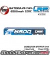 copy of BATERIA LRP SHORTY 7.6v. LIPO HV 6200mah GRAPHENE 135c/65c