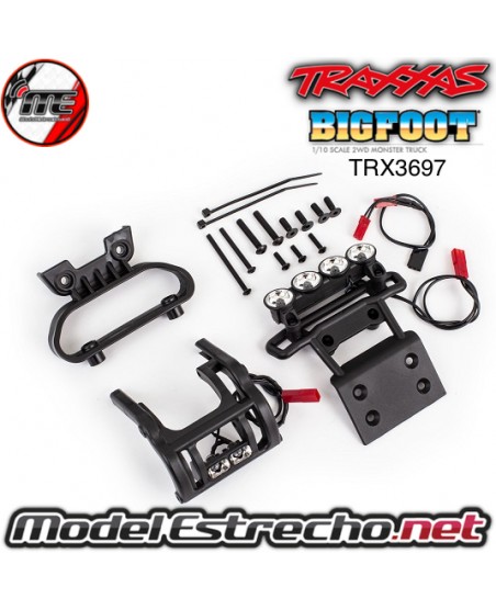 copy of TRAXXAS CARROCERIA BIGFOOT TRANSPARENTE CON PEGATINAS