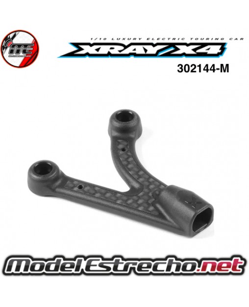 UPPER SUSPENSION ARM FR/RL MEDIUM XRAY X4 302144-M